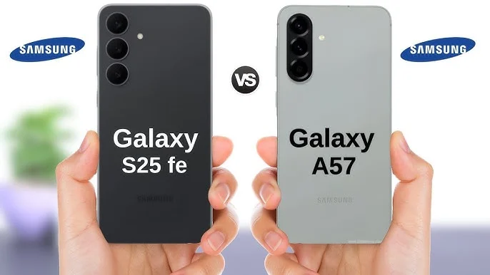 Самсунг С25 ФЕ та Samsung A57 5G: два сценарії сучасного смартфона